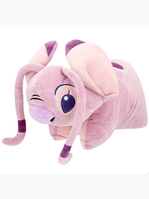 Stitch coussin 2 en 1 coussin ange doux et velouté en peluche - Kiabi