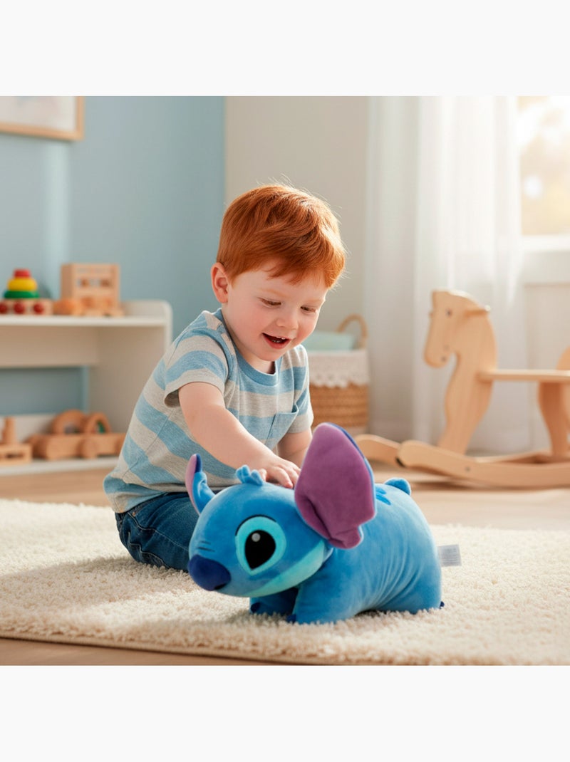 Stitch coussin cushion 2 en 1, doux et velouté Bleu - Kiabi