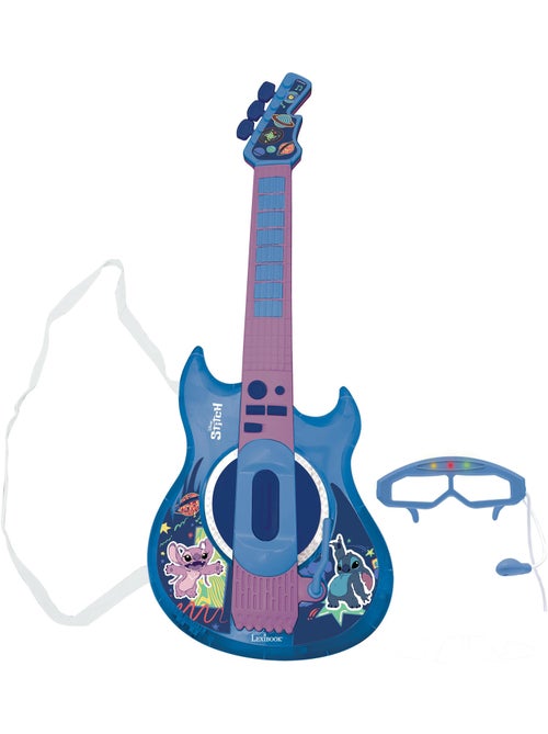 Stitch electronic lighting gitaar met microfoon in glasses shape - Kiabi Stitch electronic lighting gitaar met microfoon in glasses shape - Kiabi