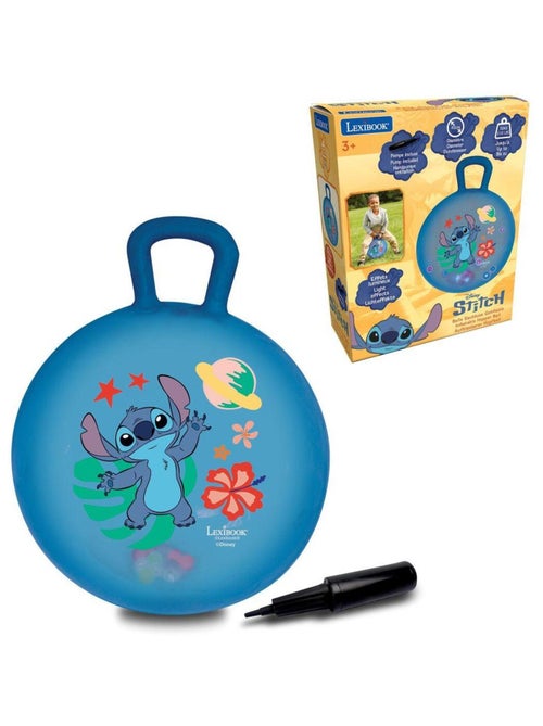 Stitch elektronische opblaasbare skippybal 18' / 45cm - Kiabi Stitch elektronische opblaasbare skippybal 18' / 45cm - Kiabi