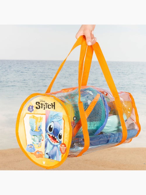 Stitch ensemble seau de plage avec serviette et sac accessoires - Kiabi