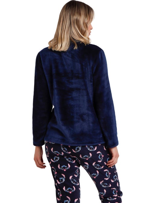 Stitch faces pyjama outfit broek top lange mouwen disney - Kiabi Stitch faces pyjama outfit broek top lange mouwen disney - Kiabi