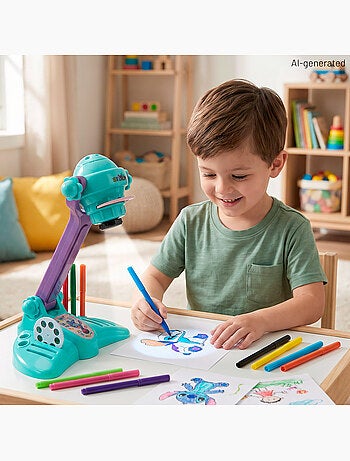 Stitch projecteur de dessin de points de couture +4 ans