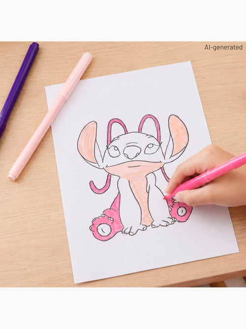 Stitch projecteur de dessin de points de couture +4 ans - Kiabi Stitch projecteur de dessin de points de couture +4 ans - Kiabi