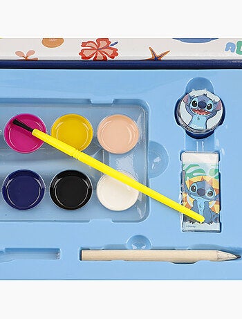 Stitch set tekenpakket in kofferformaat, 50 stuks