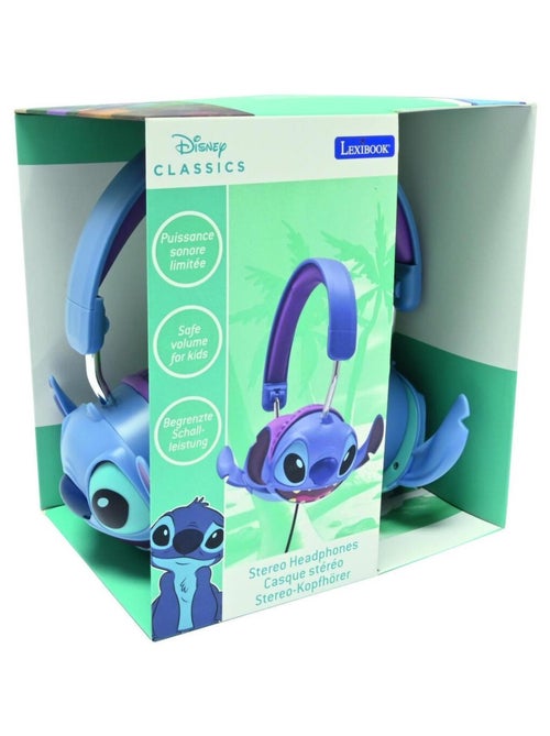 Stitch stereo bedrade opvouwbare koptelefoon met veilige volumebeperking - Kiabi Stitch stereo bedrade opvouwbare koptelefoon met veilige volumebeperking - Kiabi
