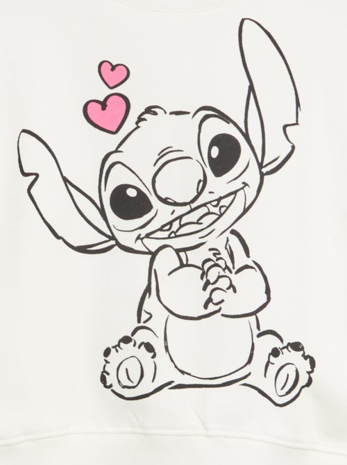 'Stitch'-sweater van joggingstof - Kiabi