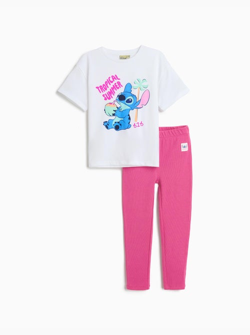 'Stitch' T-shirt en leggingset, MO Fashion - Kiabi