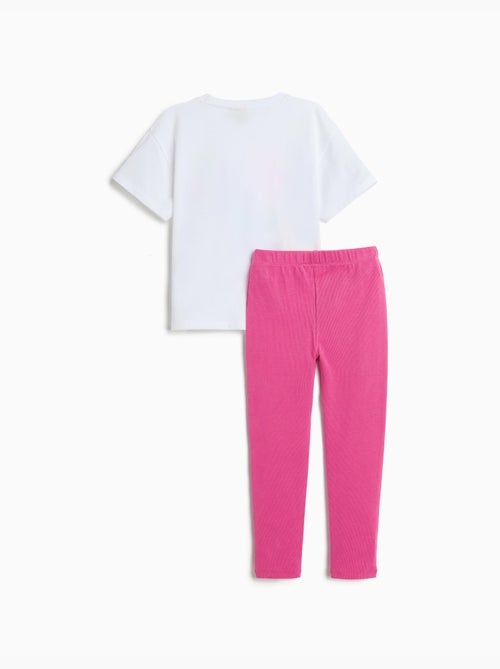 'Stitch' T-shirt en leggingset, MO Fashion - Kiabi