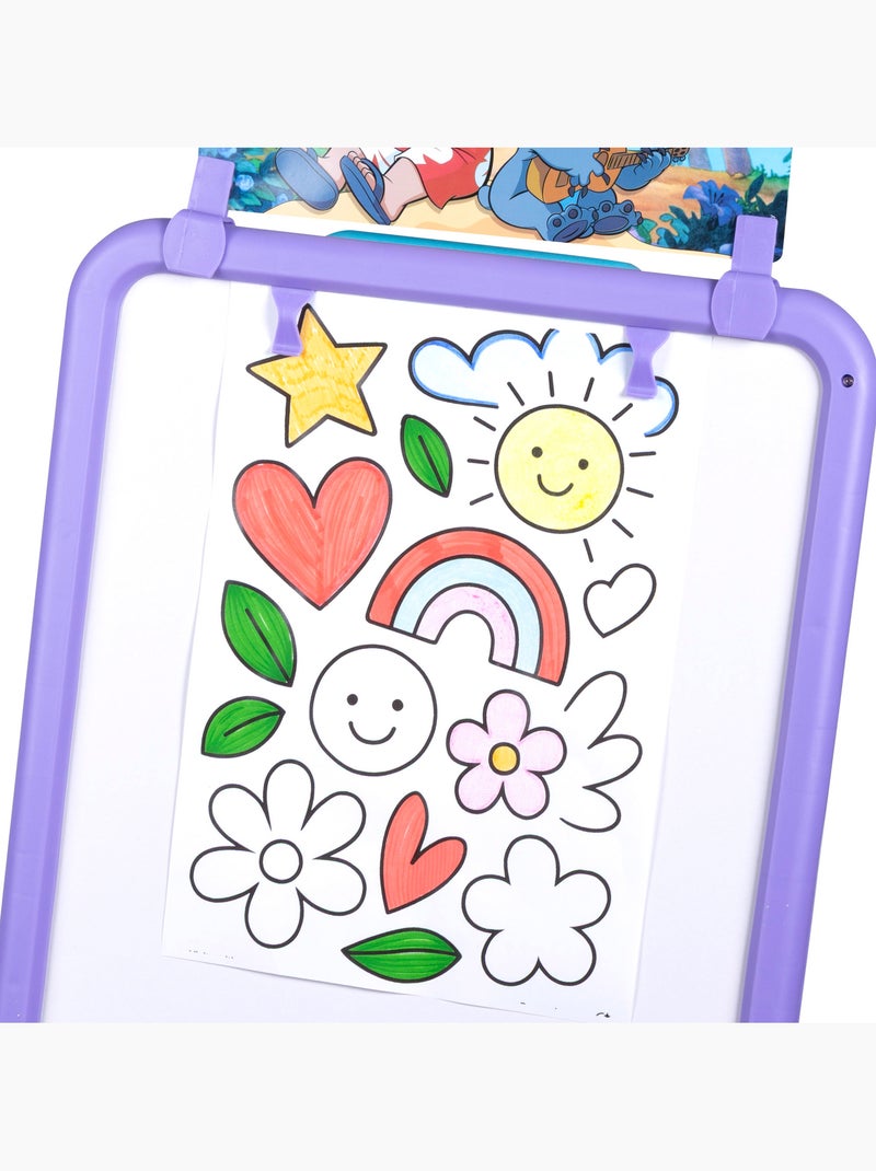 Stitch tableau noir double face 2 en 1 avec chevalet +3 ans N/A - Kiabi