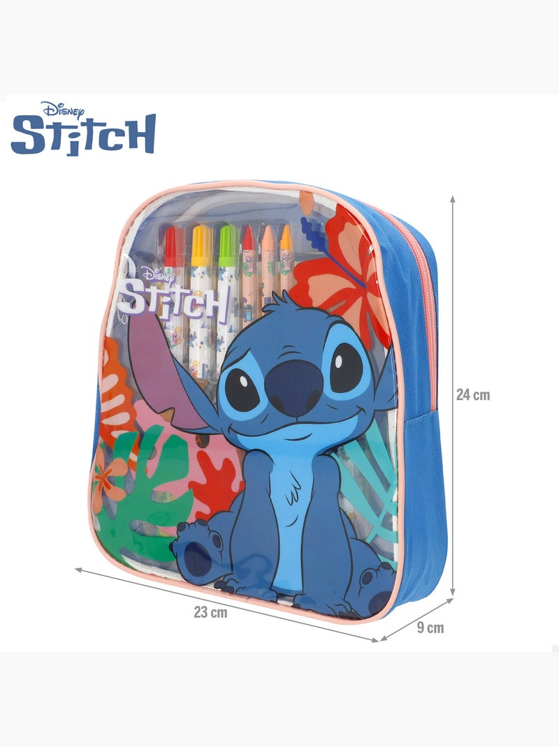 Stitch tekenset met rugzak N.v.t. - Kiabi