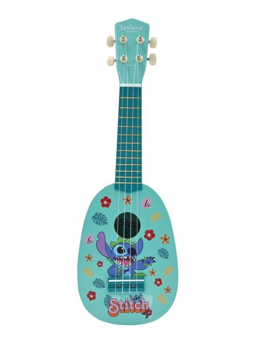 Stitch wooden ukulele met nylon snaren - 21'' / 53 cm - Kiabi Stitch wooden ukulele met nylon snaren - 21'' / 53 cm - Kiabi