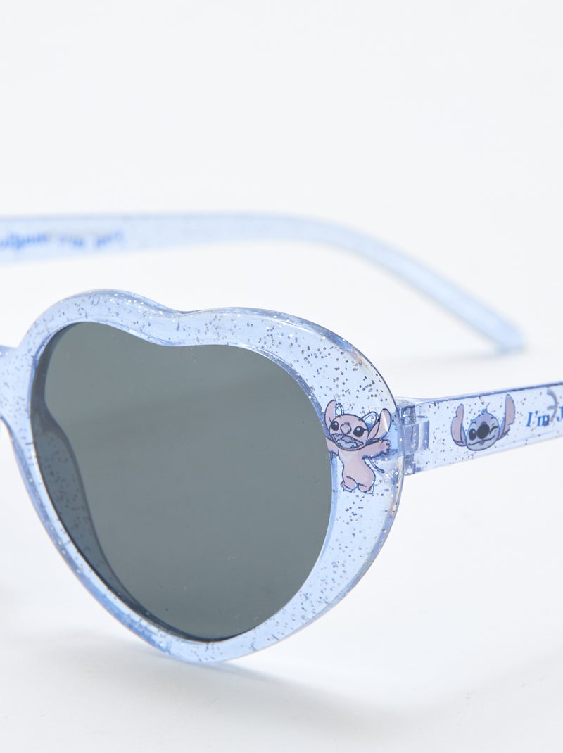 Stitch zonnebril met hartvorm Blauw - Kiabi