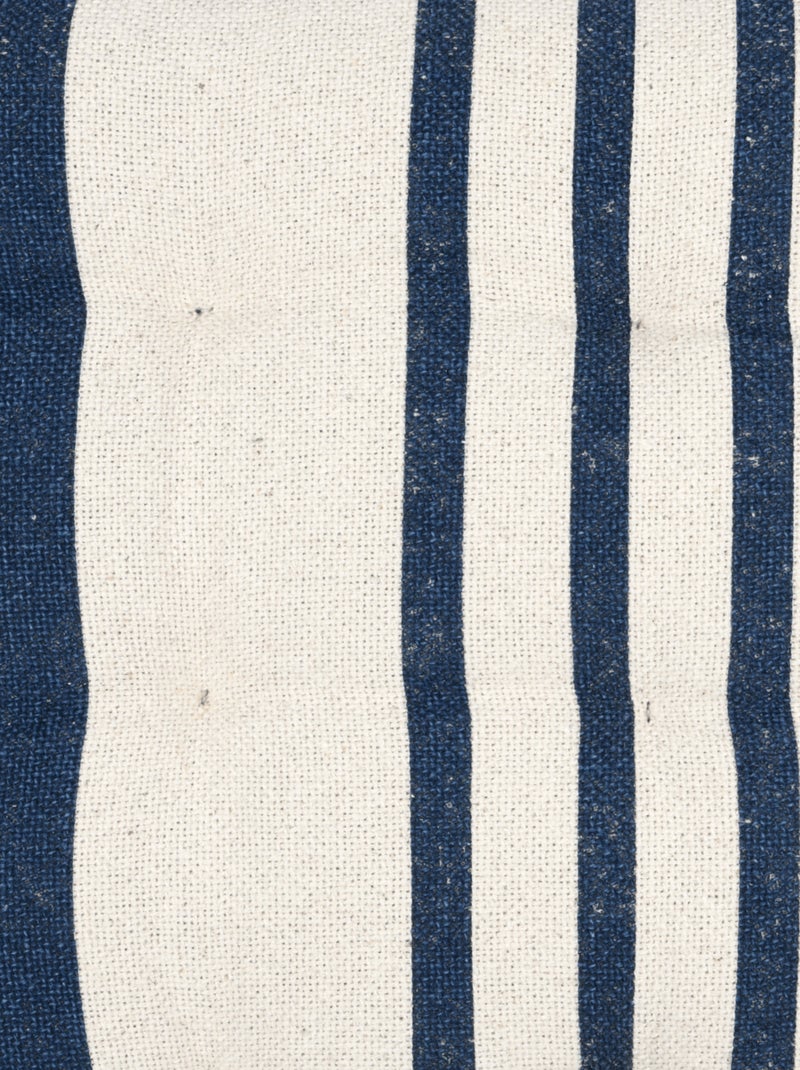 Stoelhoes met strepen Marineblauw - Kiabi