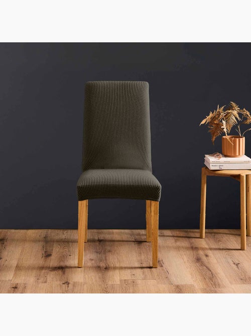 Stoelhoes van polyester gaufré douceur d'intérieur - Kiabi