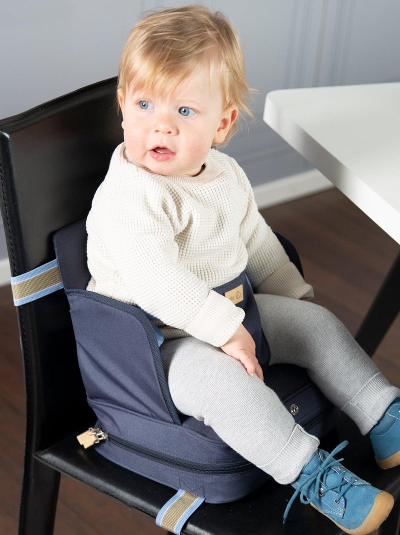 Stoelverhoger met opblaasbaar kussen ROBA Marineblauw - Kiabi