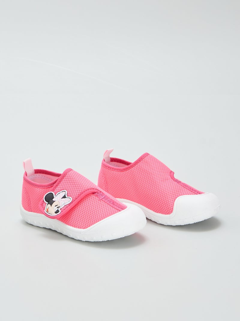 Stoffen schoenen met Minnie-print ROSE - Kiabi
