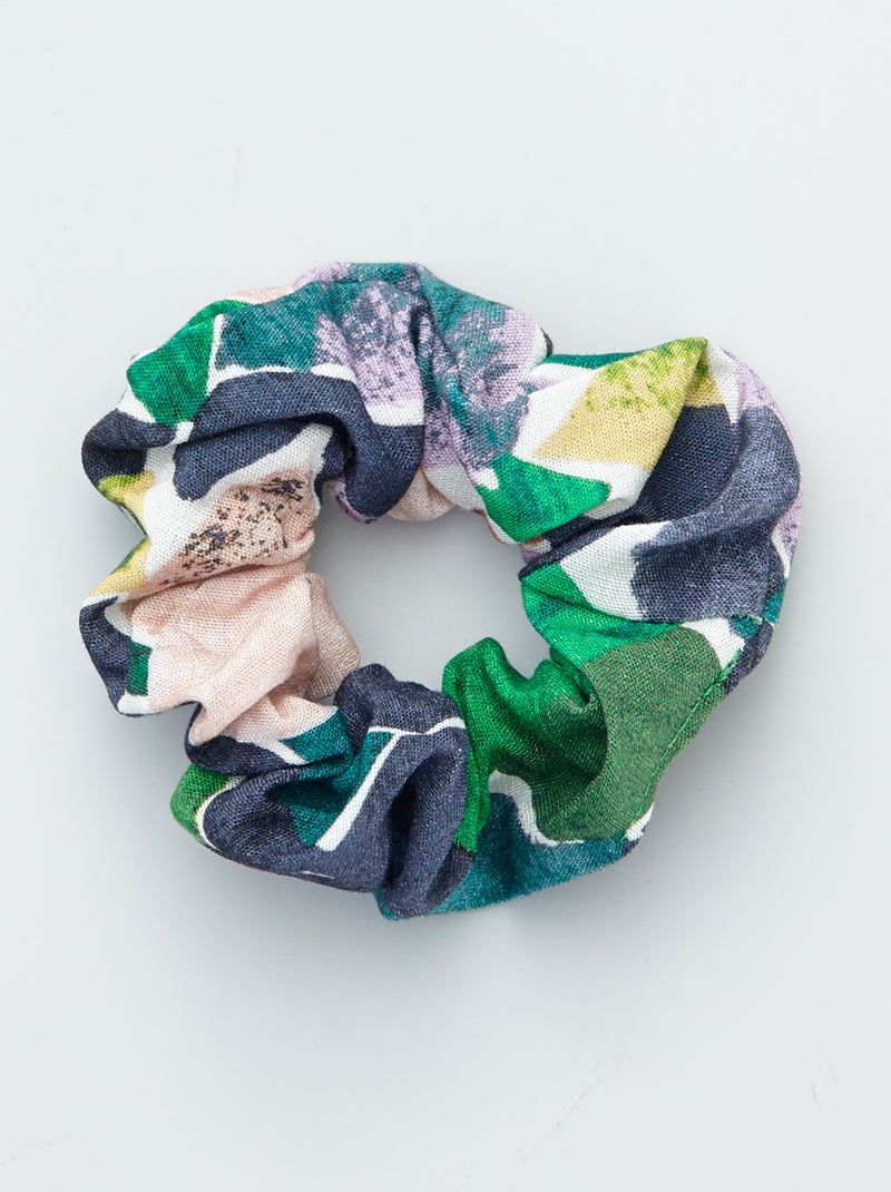 Stoffen scrunchie GROEN - Kiabi