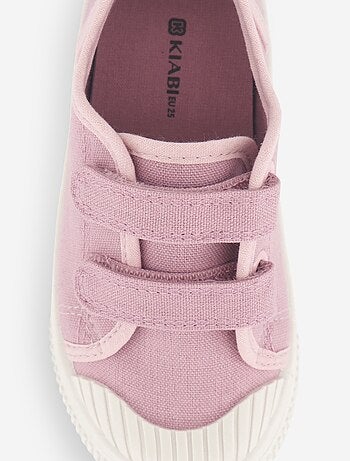 Stoffen sneakers met dambordprint