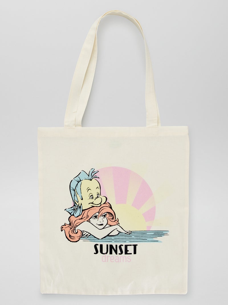 Stoffen totebag 'Disney' WIT - Kiabi