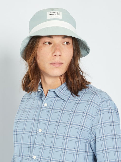 Stoffen vissershoedje 'forest explorer' - Kiabi