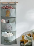 Stoffen wandorganizer BLAUW - Kiabi