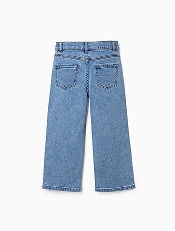Straight fit denim broek met 5 zakken