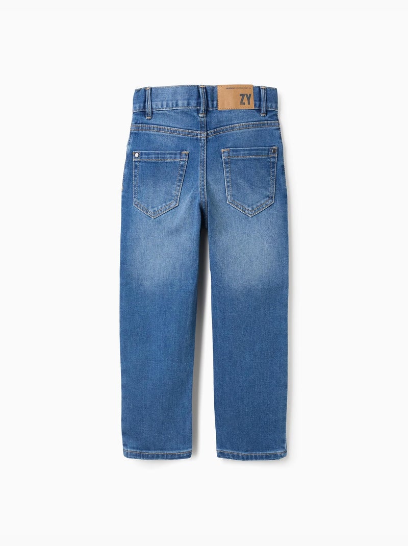 Straight fit jeans Blauw Blauw - Kiabi