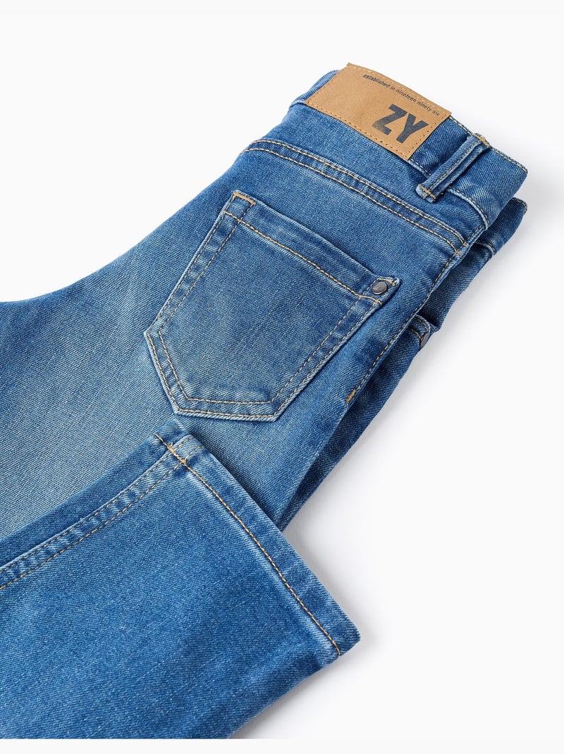 Straight fit jeans Blauw Blauw - Kiabi