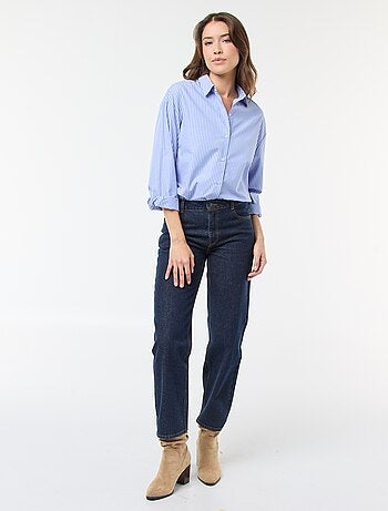Straight-fit jeans / recht model met hoge taille - L32