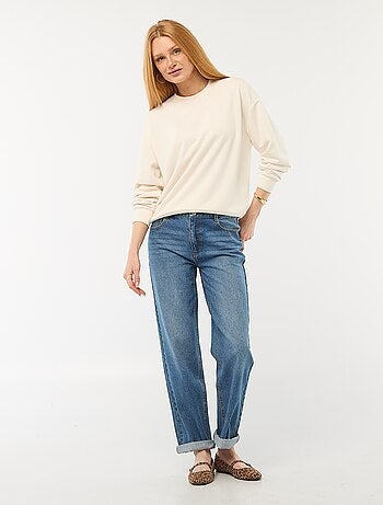 Straight-fit jeans / recht model met hoge taille - L32