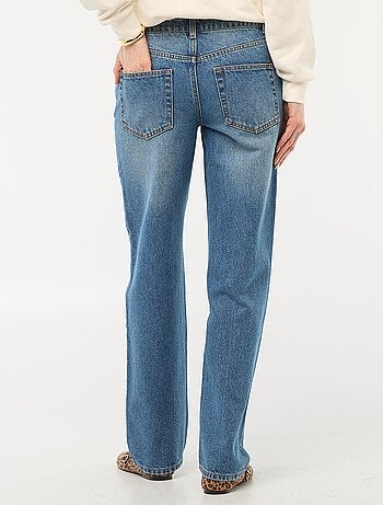 Straight-fit jeans / recht model met hoge taille - L32