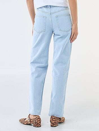 Straight-fit jeans van katoenen spijkerstof