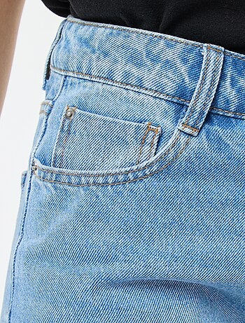 Straight-fit jeans van katoenen spijkerstof