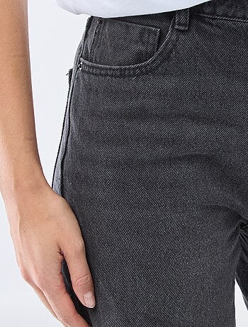 Straight-fit jeans van katoenen spijkerstof