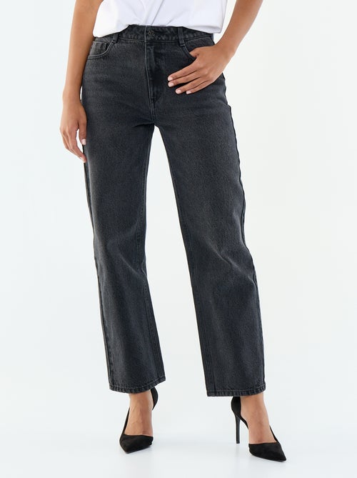 Straight-fit jeans van katoenen spijkerstof - Kiabi