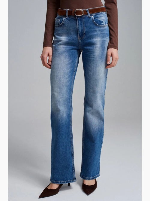 Straight jeans met lage taille dilvin - Kiabi Straight jeans met lage taille dilvin - Kiabi