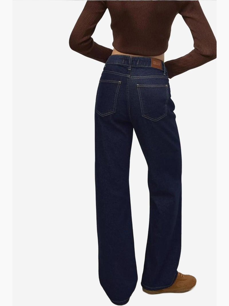 Straight leg denim jeans hiccup Blauwgrijs - Kiabi
