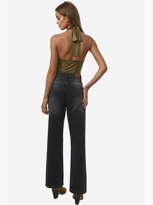 Straight leg denim jeans hiccup - Kiabi Straight leg denim jeans hiccup - Kiabi