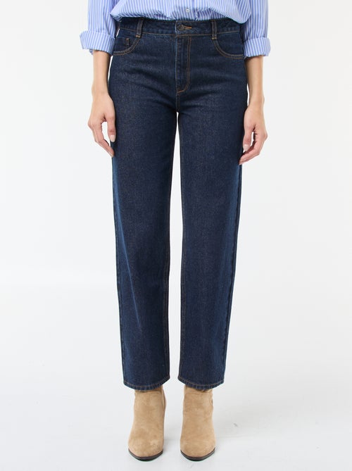 Straight regular fit jeans van katoen - L28 - Kiabi