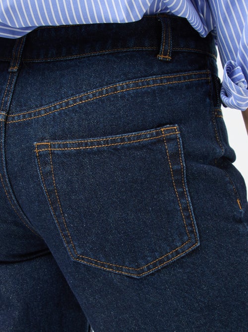 Straight regular fit jeans van katoen - L28 - Kiabi
