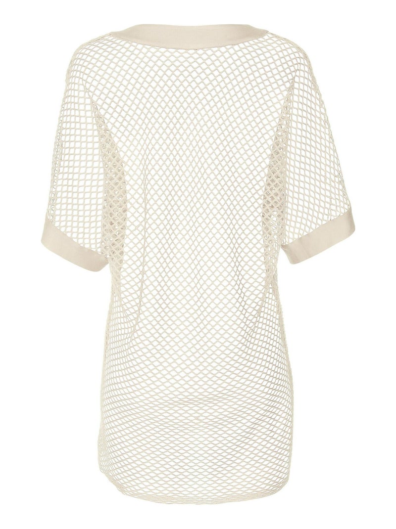 Strand kaftan ibiza Ecru - Kiabi