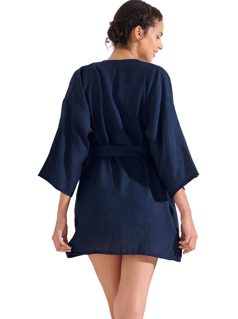Strand kaftan tanzania Blauw - Kiabi