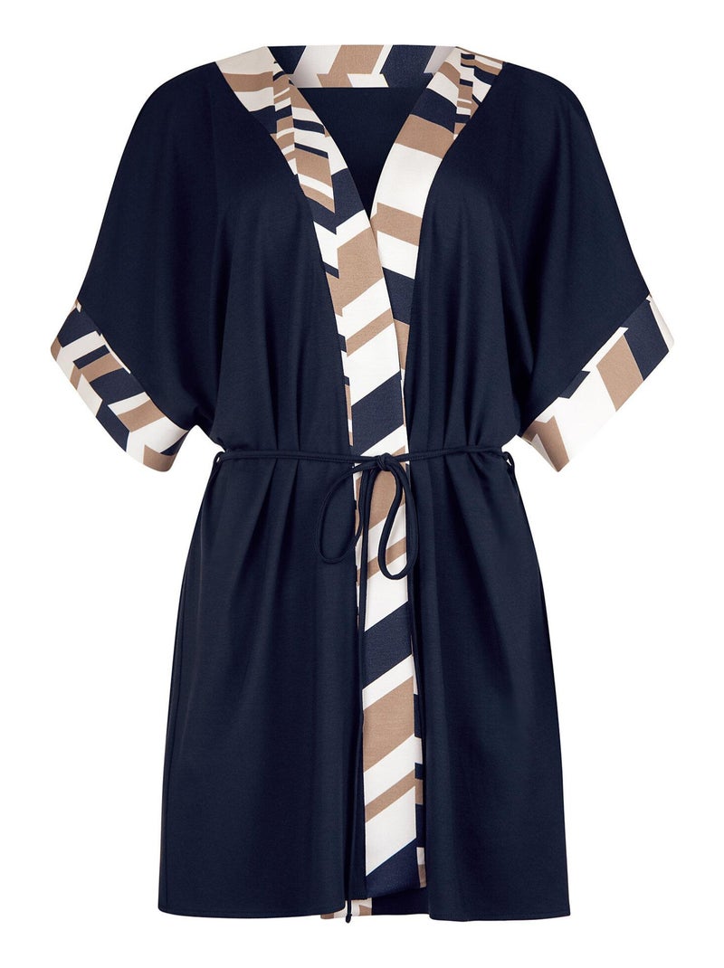 Strand kaftan toulouse Blauw - Kiabi