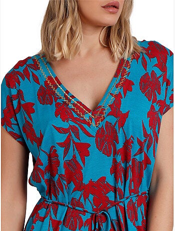 Strand kaftan waves