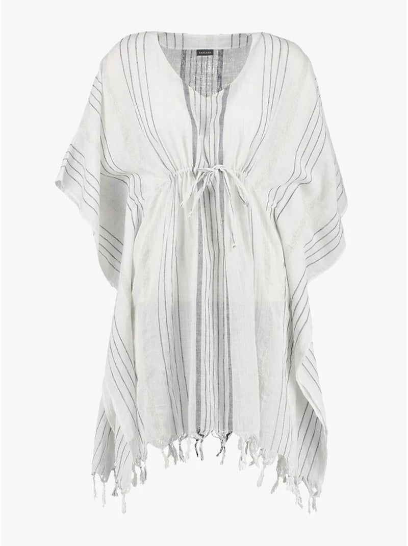 Strand tuniek ibiza Ecru - Kiabi