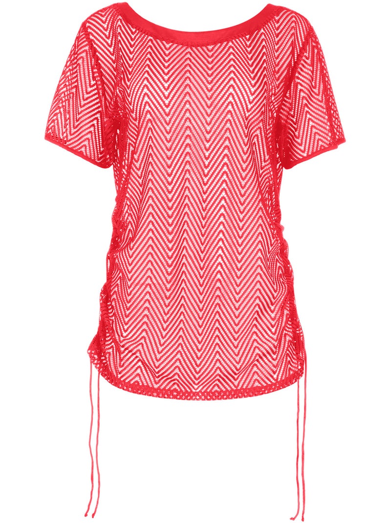 Strand tuniek santorini Rood - Kiabi