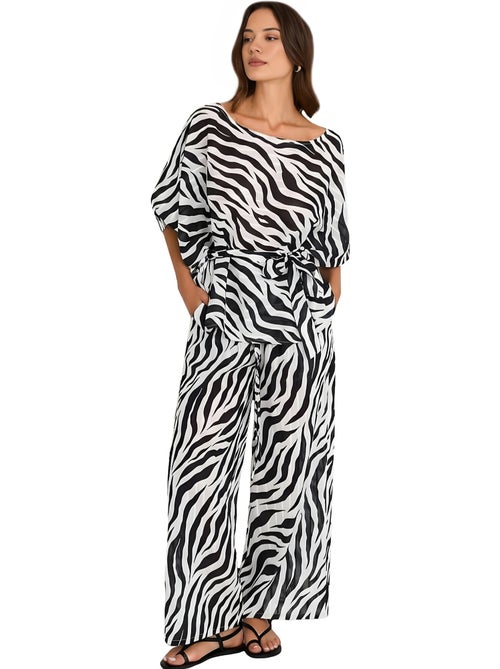 Strandbroek en t-shirt set oberon - Kiabi