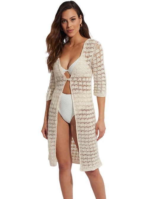 Strandkimono met driekwart mouwen complementos - Kiabi Strandkimono met driekwart mouwen complementos - Kiabi