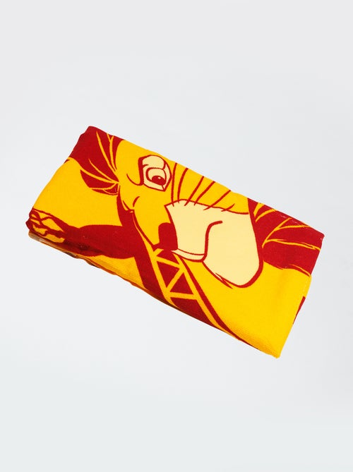 Strandlaken 'De Leeuwenkoning' 70x140 cm - Kiabi